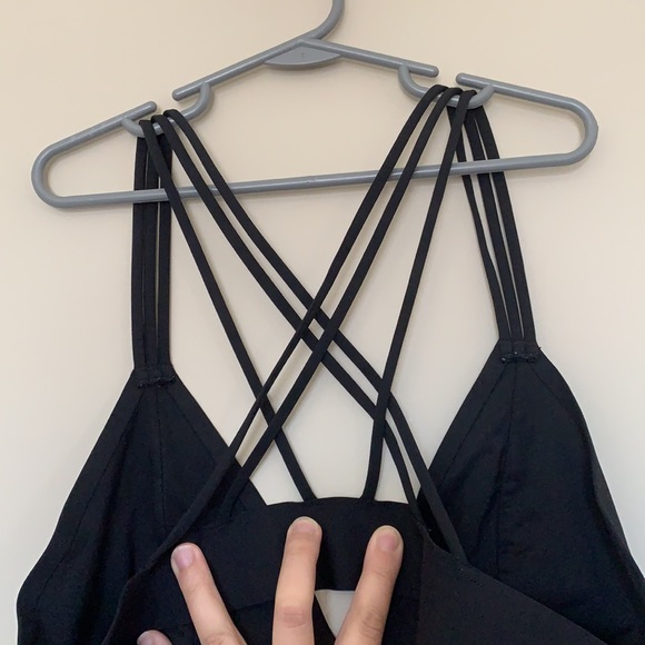 PINK Victoria Secret black bralette Size L - Picture 2 of 4